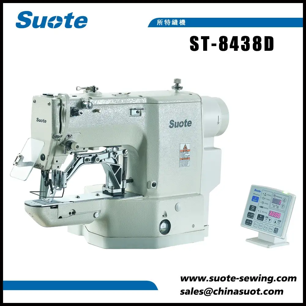 Electronic Button Stitch Sutura Machina